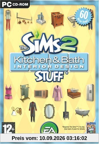 Les sims 2 : Kit Cuisine et Salle de Bain Design [FR Import]