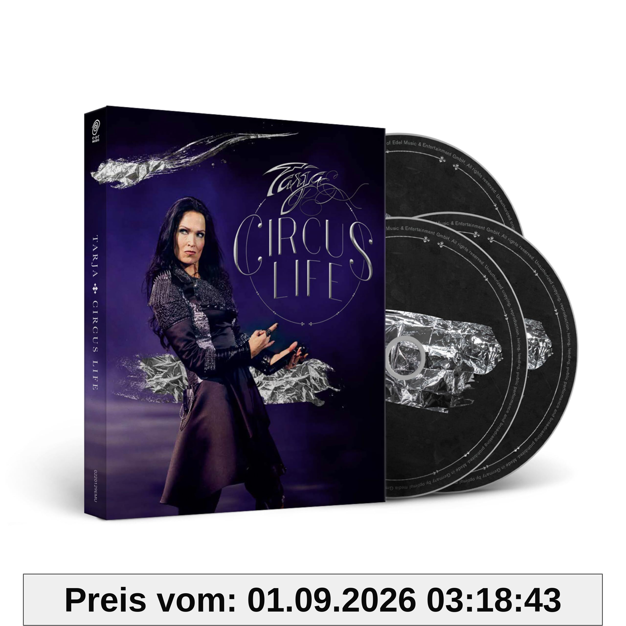Tarja - Circus Life,2 Audio-CD + 1 Blu-ray
