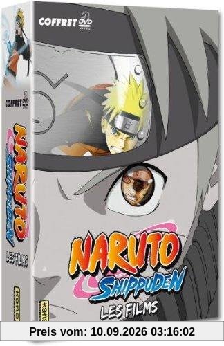 Coffret naruto shippuden, les films : la mort de naruto ; les liens ; la flamme de la volonté [FR Import]
