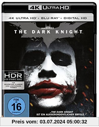 The Dark Knight (4K Ultra HD + 2D-Blu-ray) (2-Disc Version)  [Blu-ray]