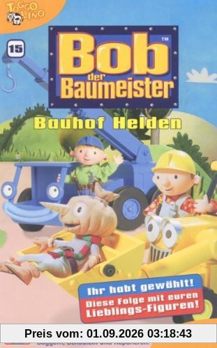 Bob der Baumeister 15 - Bauhof Helden [VHS]