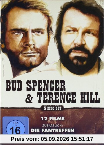 Bud Spencer & Terence Hill: 12 Filme inkl. Das Fantreffen 2009 (5 Disc Set) [Collector's Edition]