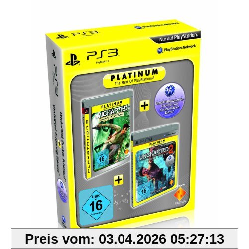 Uncharted Twin Pack (Uncharted: Drakes Schicksal + Uncharted 2: Among Thieves) [Platinum]