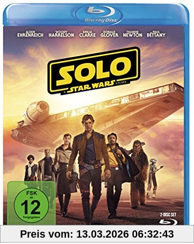 Ron Howard Solo, A Star Wars Story [Blu-ray]