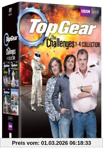 Jeremy Clarkson Top Gear - The Challenges 1-4 Collection [6 DVDs] [Uk Import]