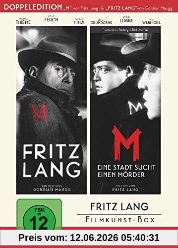 Fritz Lang Filmkunst-Box - (Double Feature: 'Fritz Lang' + 'M - Eine Stadt sucht einen Mörder') - bundesweit streng limitiert auf 1.000 Boxen! [Limited Edition] [2 DVDs]