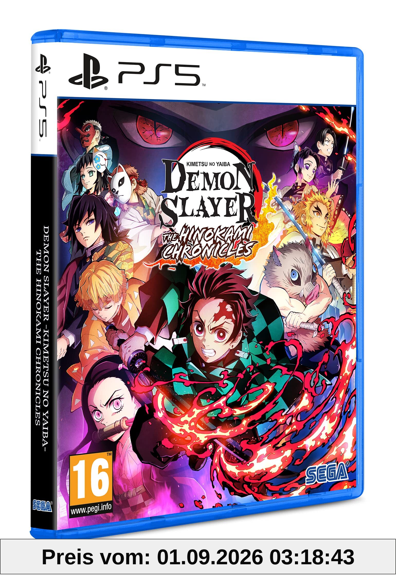 Videogioco Sega Demon Slayer Kimetsu No Yaiba The Hinokama Chronicles