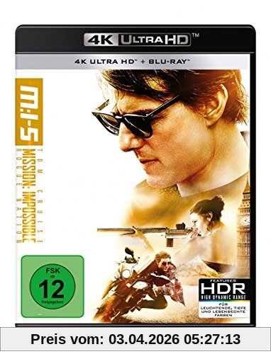 Mission: Impossible 5 - Rogue Nation - 4K UHD [Blu-ray]
