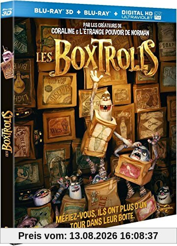 Les Boxtrolls [Blu-ray 3D & 2D + Copie digitale]