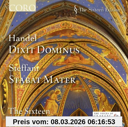 Harry Christophers Händel, Dixit Dominus Hwv 232 / Steffani, Stabat Mater