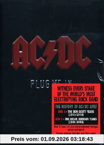 AC/DC - Plug Me In (2 DVDs)