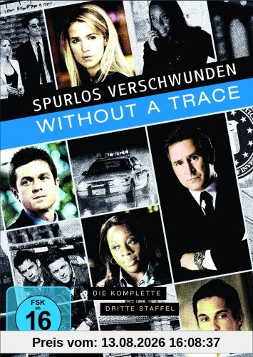 Without a Trace - Spurlos verschwunden: Die komplette dritte Staffel [4 DVDs]
