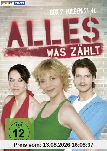 Alles was zählt - Box 2, Folgen 21-40 (3 DVDs)