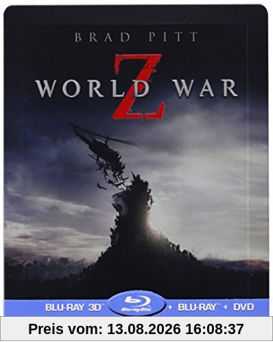 World War Z - Edition limitée boîtier métal [Blu-ray 3D]