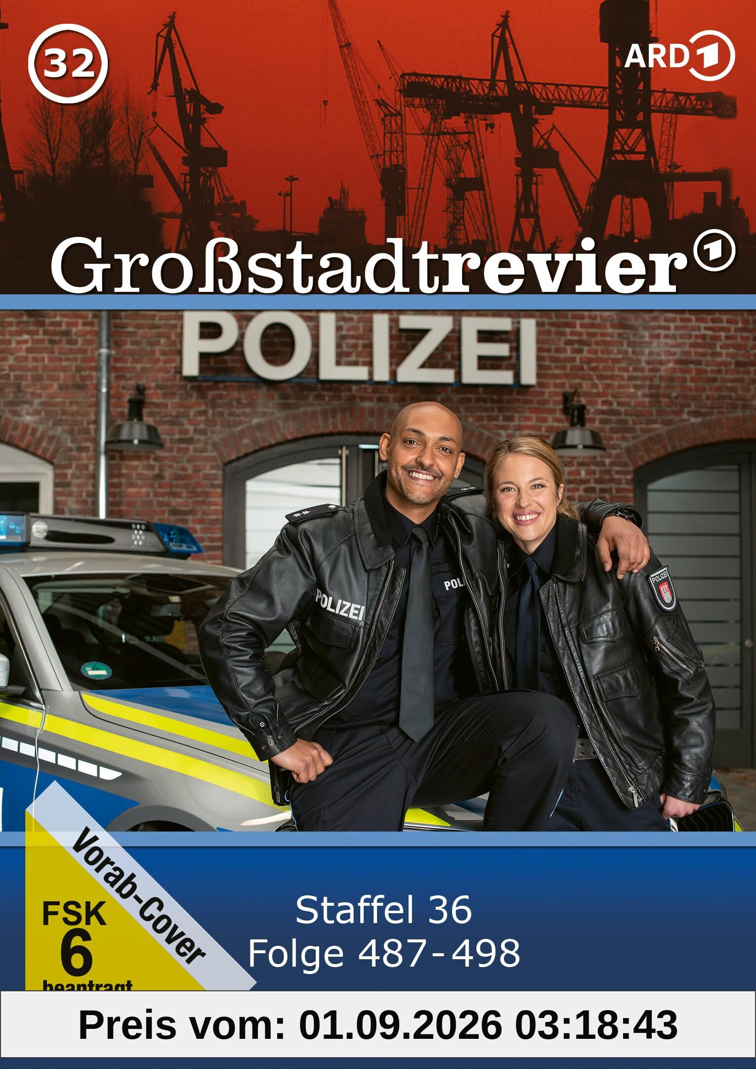 Großstadtrevier 32 - Folge 487-498 (Staffel 36) [3 DVDs]
