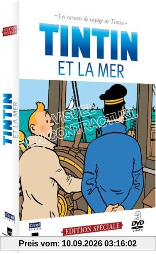 Tintin carnet de voyage : Tintin et la mer - Edition digipak [inclus 1 livret] [FR Import]