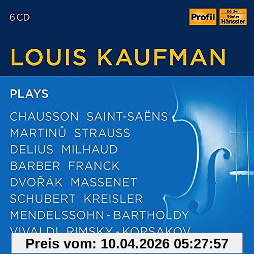 L. Kaufman Louis Kaufman Edition