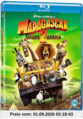 Madagascar 2 - [Blu-ray] [UK Import]