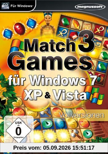 Match 3 Games für Windws 7, XP & Vista