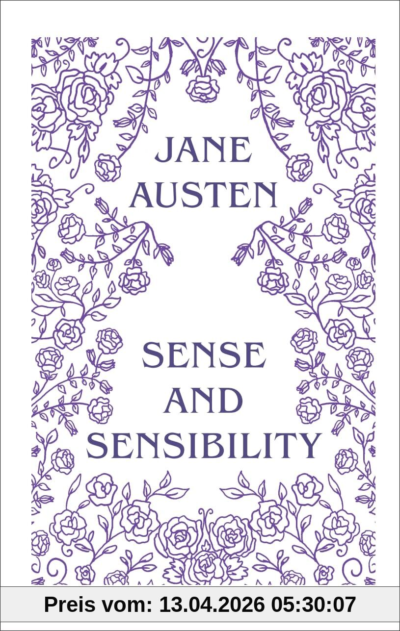 Sense and Sensibility: Novel | Timeless classic in an elegant design with sprayed edges