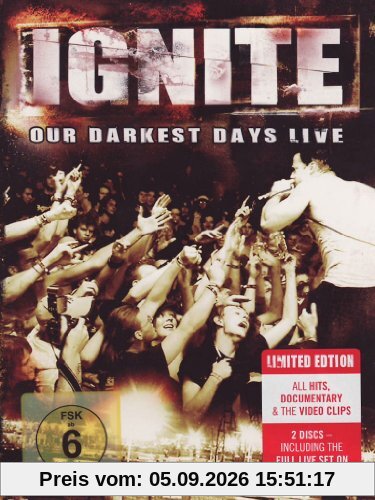 Ignite - Our Darkest Day Live (+ Audio-CD) [Limited Edition] [2 DVDs]