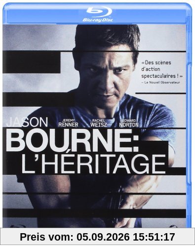 Jason bourne, l'héritage [Blu-ray] [FR Import]