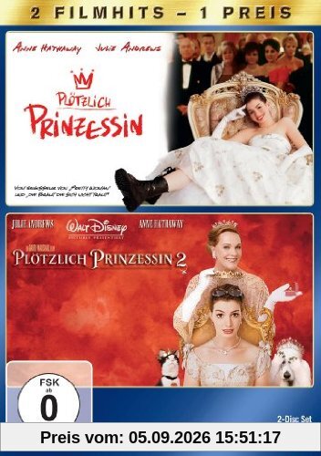 Plötzlich Prinzessin / Plötzlich Prinzessin 2 [2 DVDs]