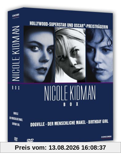 Nicole Kidman - Box (enthält die Filme Dogville, Der menschliche Makel und Birthday Girl)  [3 DVDs]