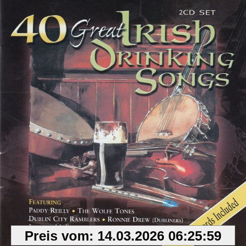 Various 40 Great Irish Drinking Songs