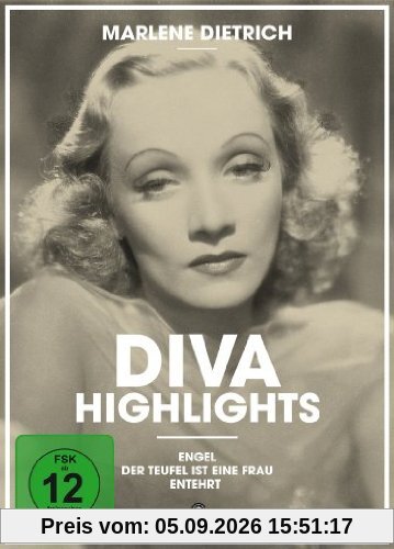 Marlene Dietrich - Diva Highlights [3 DVDs]