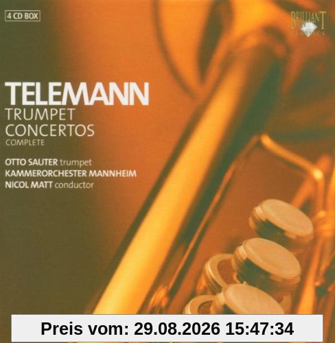 Otto Sauter Telemann, Complete Trumpet Concertos