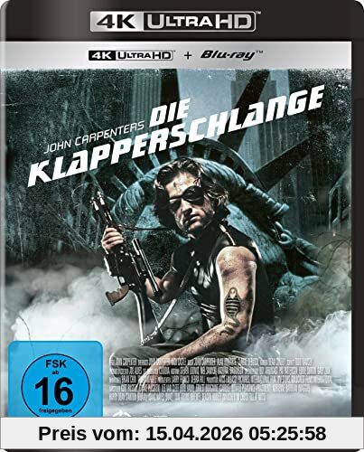 Die Klapperschlange (4K Ultra HD) (+ Blu-ray2D)