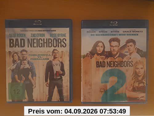 Bad Neighbours 1+2 Blu-ray