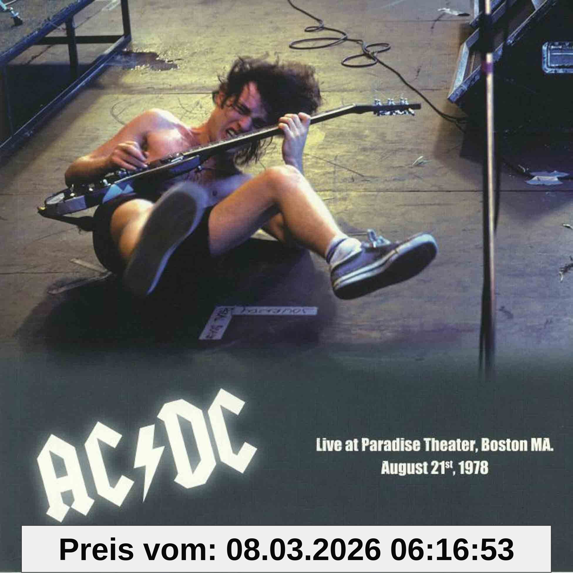 Ac Live At Paradise Theater, Boston Ma. August 21st, 1978 [Vinyl]