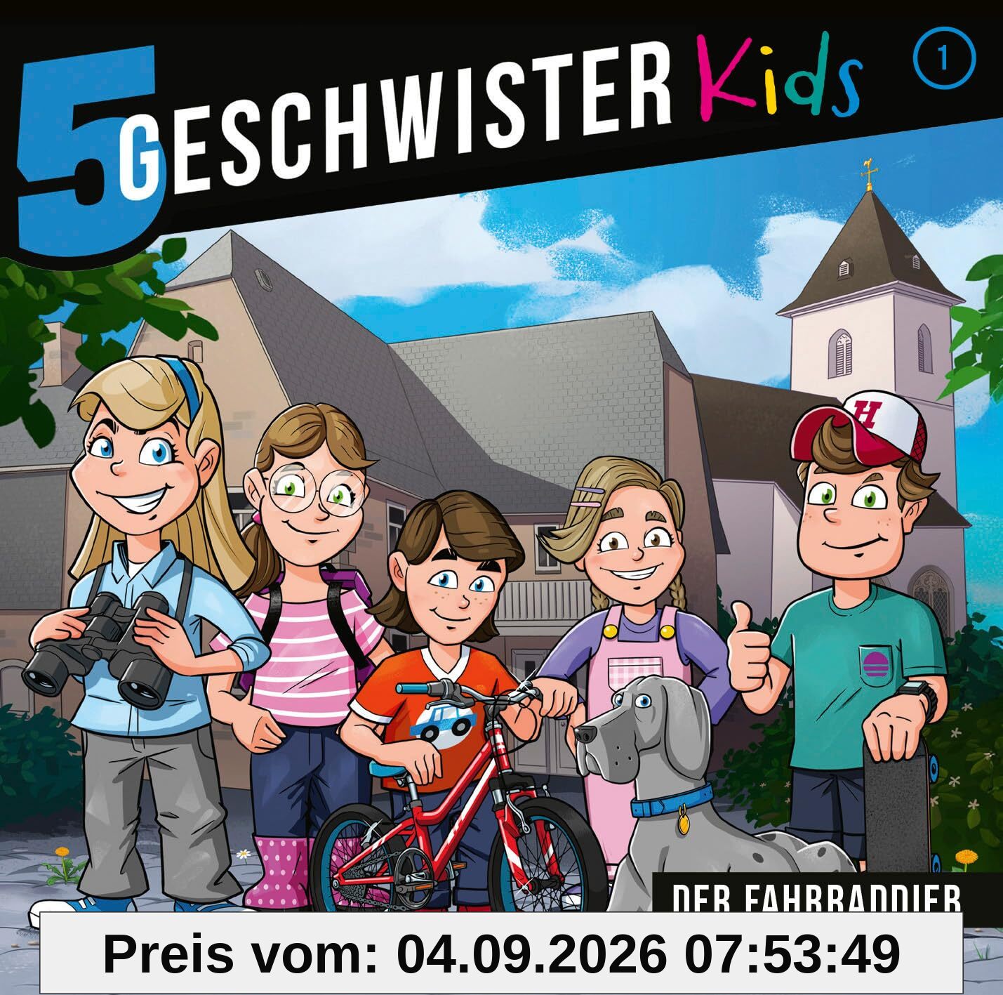 Der Fahrraddieb - Folge 1 (5 Geschwister Kids, 1, Band 1)
