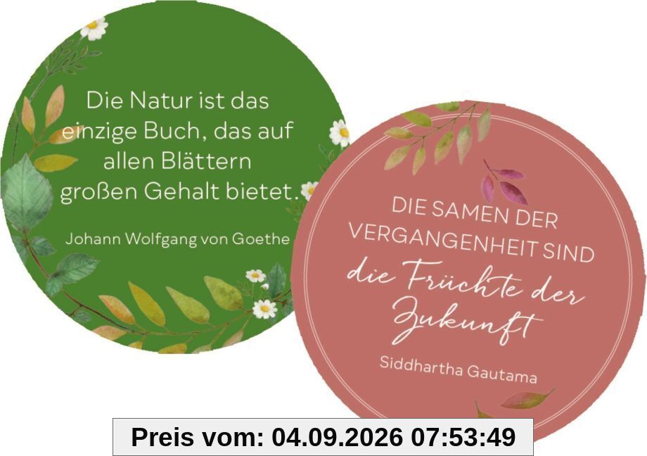 Sprüchedose - Nimm eins! Momente zum Durchatmen für dich