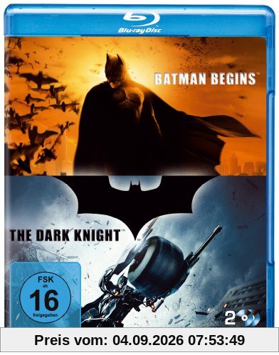 The Dark Knight & Batman Begins (2 Discs) [Blu-ray]