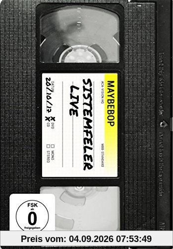 Maybebop - Sistemfeler Live (+ CD) [2 DVDs]