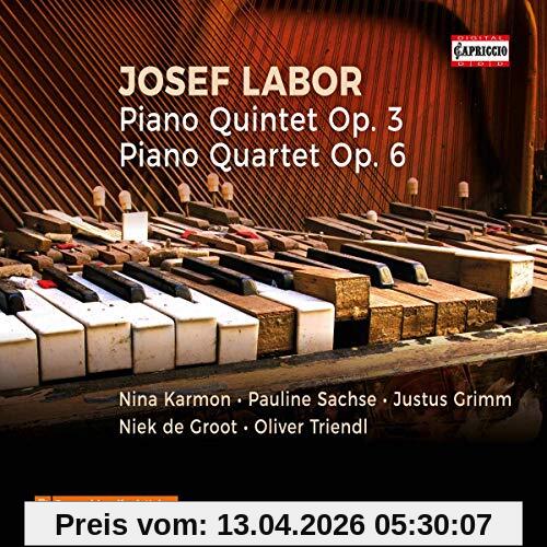Piano Quintet Op.3,Piano Quartet Op.6
