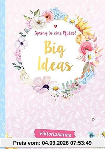 Spring in eine Pfütze! Notizbuch Big Ideas von Viktoria Sarina