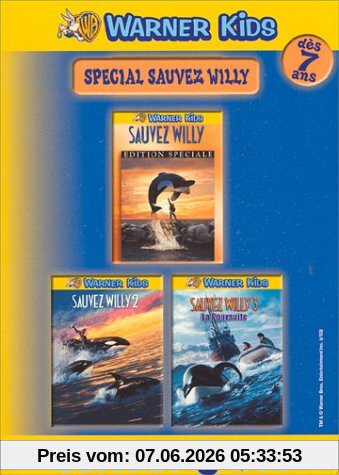 Coffret Spécial Sauvez Willy 3 DVD [FR Import]