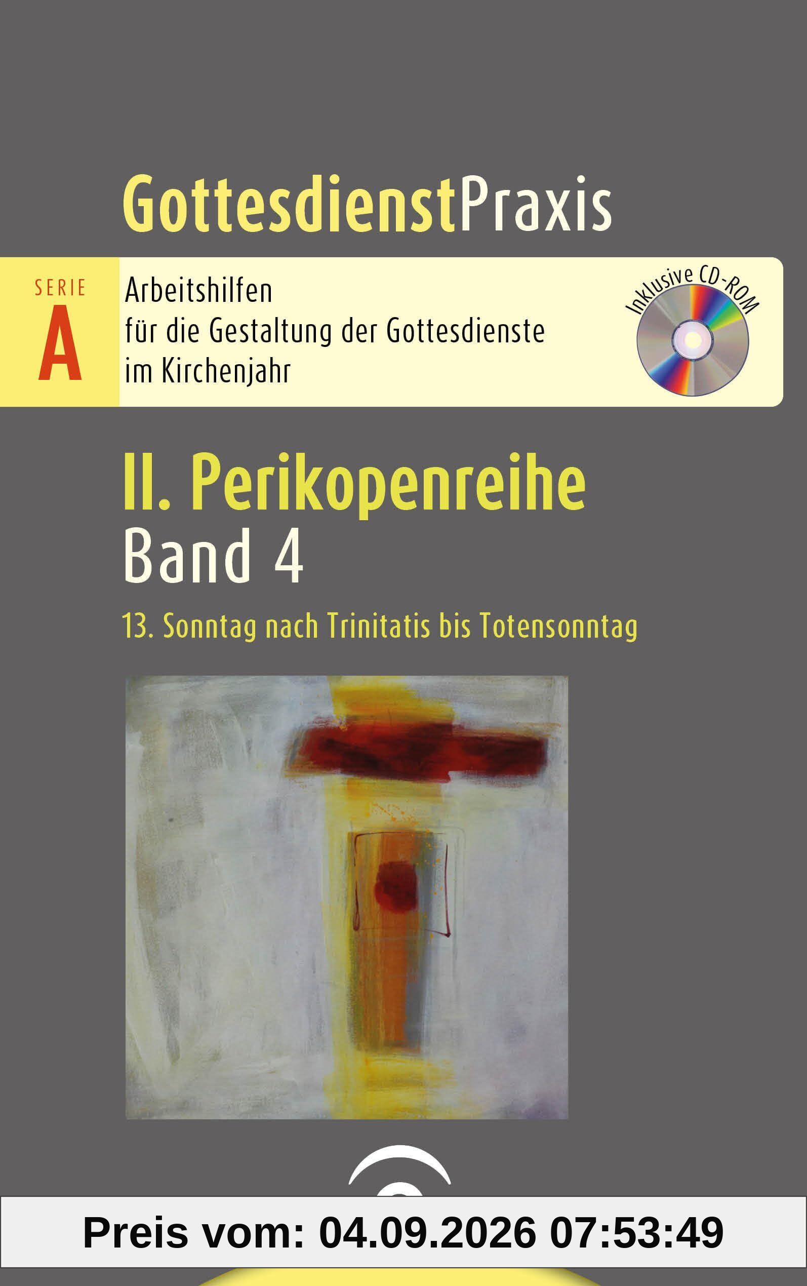13. Sonntag nach Trinitatis bis Totensonntag