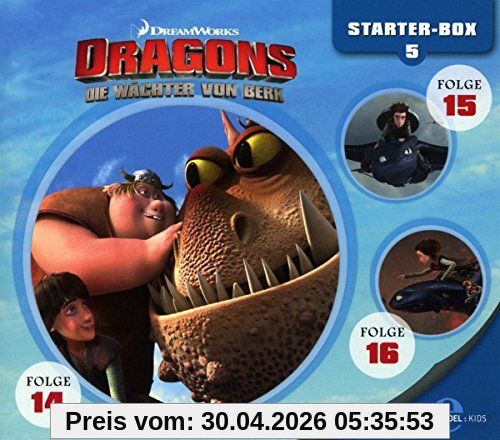 Dragons - Die Wächter von Berk - Starter-Box 5 (Hörspiel Folge 14-16)