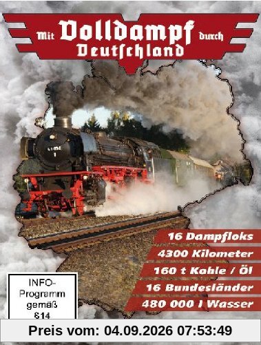 Mit Volldampf durch Deutschland