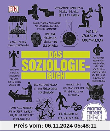 Das Soziologie-Buch: Wichtige Theorien einfach erklärt