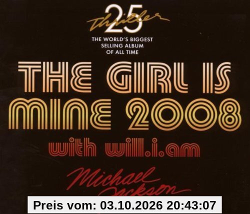 The Girl Is Mine 2008 with will.i.am (2 Track)