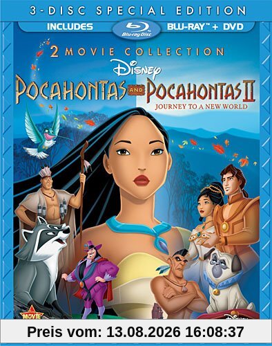 Pocahontas & Pocahontas II: Journey to a New Wolrd [Blu-ray]