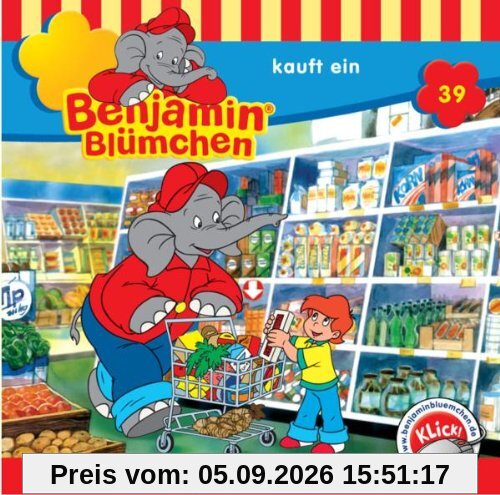 Benjamin Blümchen - Folge 39: Benjamin kauft ein [Audio-CD]