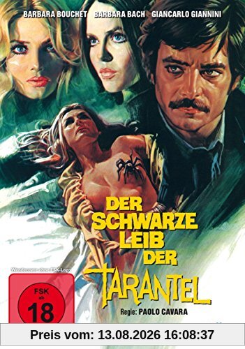 Der schwarze Leib der Tarantel