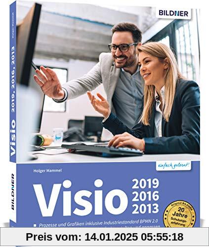 Visio 2019, 2016, 2013: Geschäftsprozesse nach BPMN 2.0 darstellen